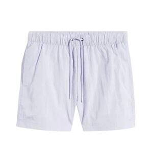 Open Edit Nylon Swim Trunks in Iridescent Purple Puff